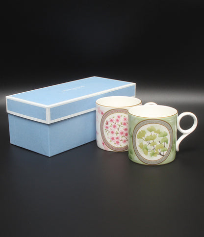 WEDGWOOD マグカップ 2点セット ペア ワンダーラスト 東京マグ 桜 イチョウ ウェッジウッド