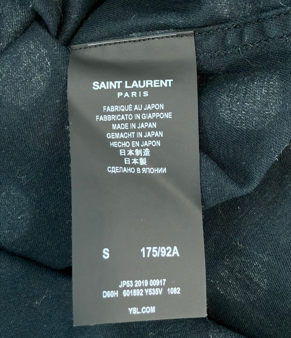 SAINT LAURENT 長袖シャツ Polka Dot Western Shirt メンズ SIZE S サンローラン