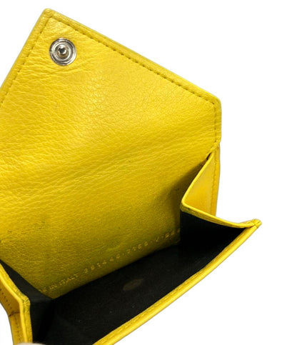 BALENCIAGA 三つ折り財布 レザー ペーパーミニ 391446 7155 レディース バレンシアガ