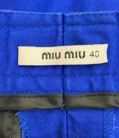 ミュウ ミュウ ロングパンツ レディース SIZE 40 (L) Miu Miu