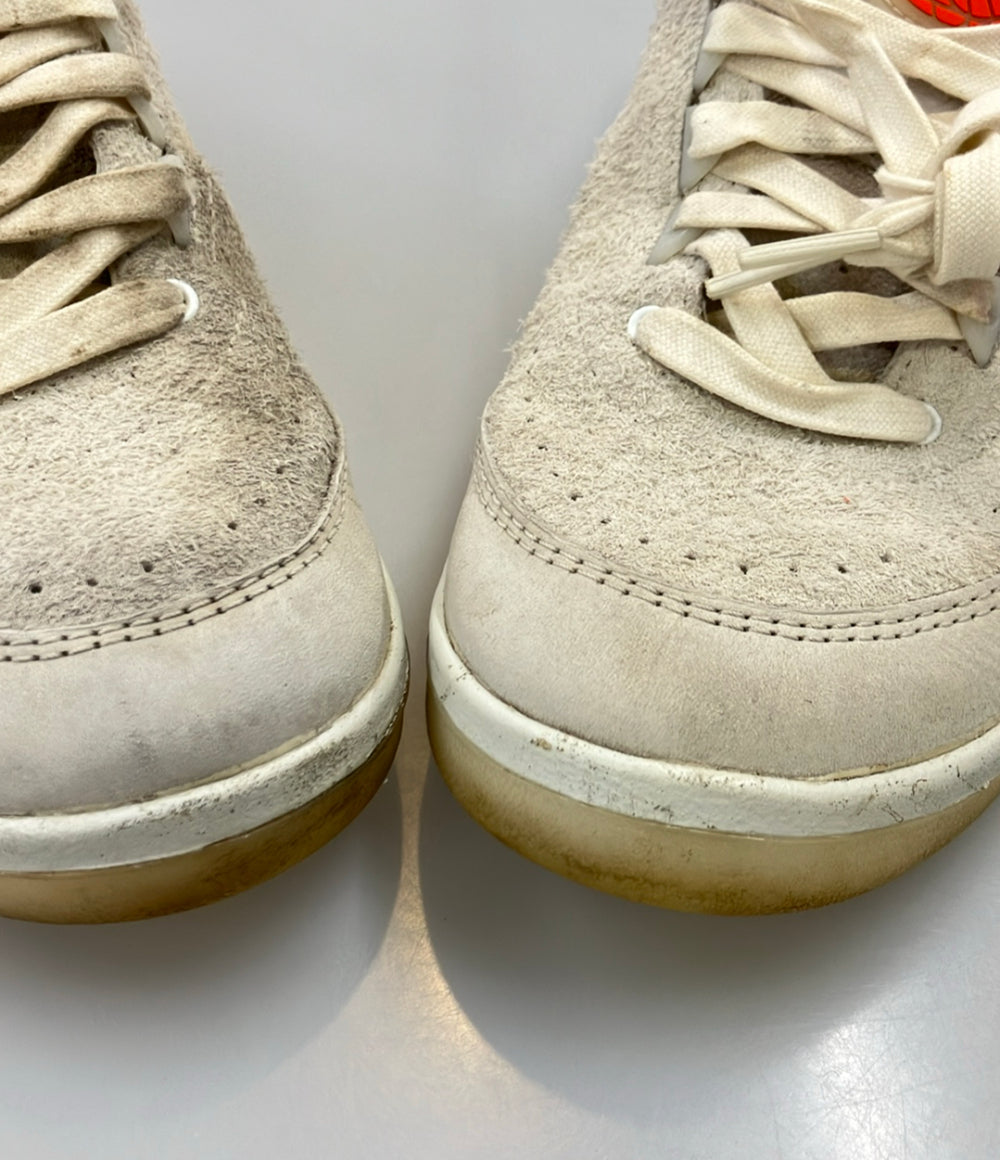NIKE ローカットスニーカー × SHELFLIFE AIR JORDAN 2 RETRO LOW SP DV7128-110 メンズ SIZE 27.5 (L) ナイキ