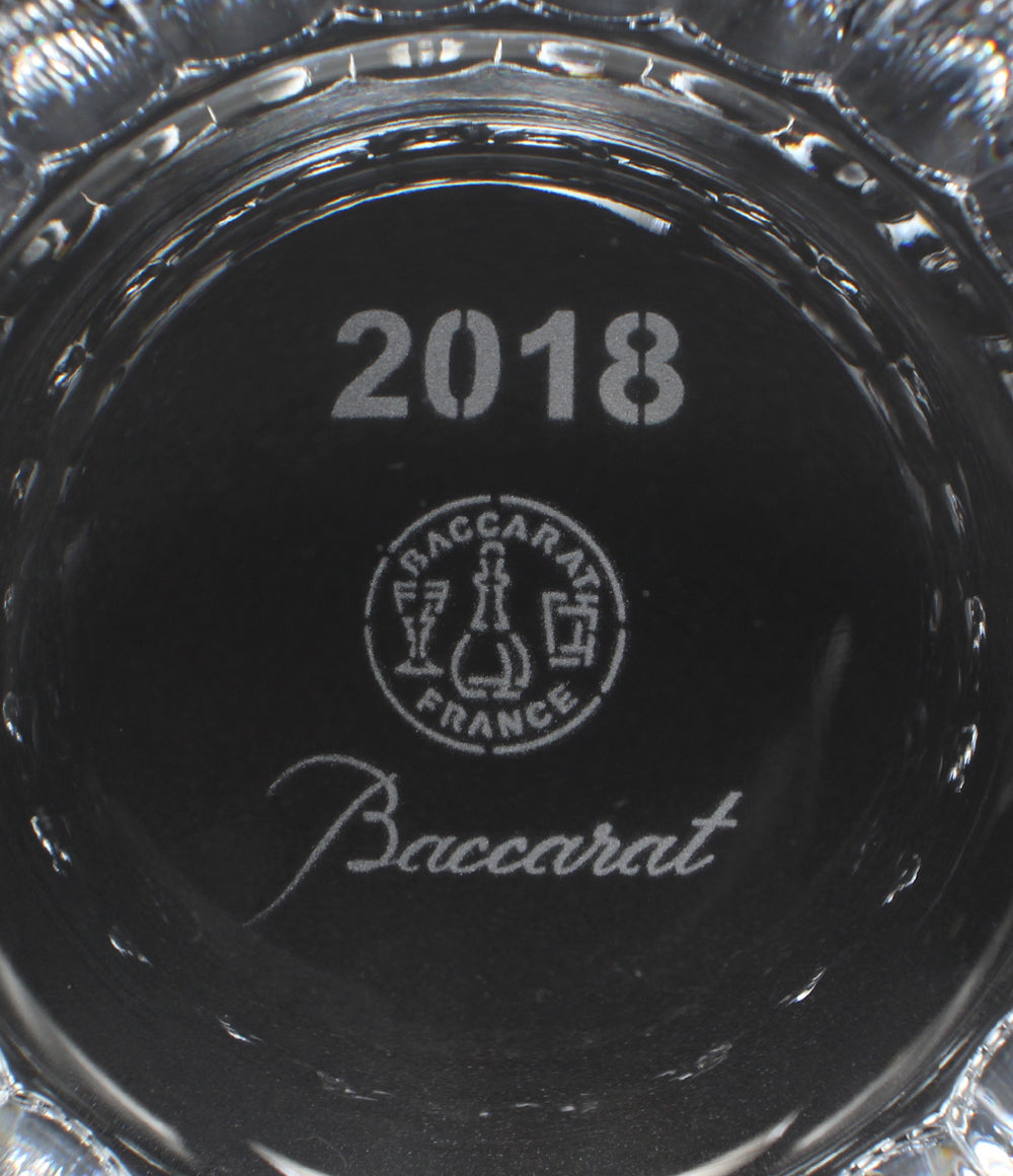 美品 Baccarat イヤータンブラー グラス 2018 フィオラ バカラ