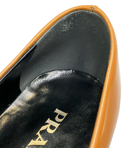 PRADA ラウンドトゥエナメルパンプス 9218 レディース SIZE 35 1/2 プラダ