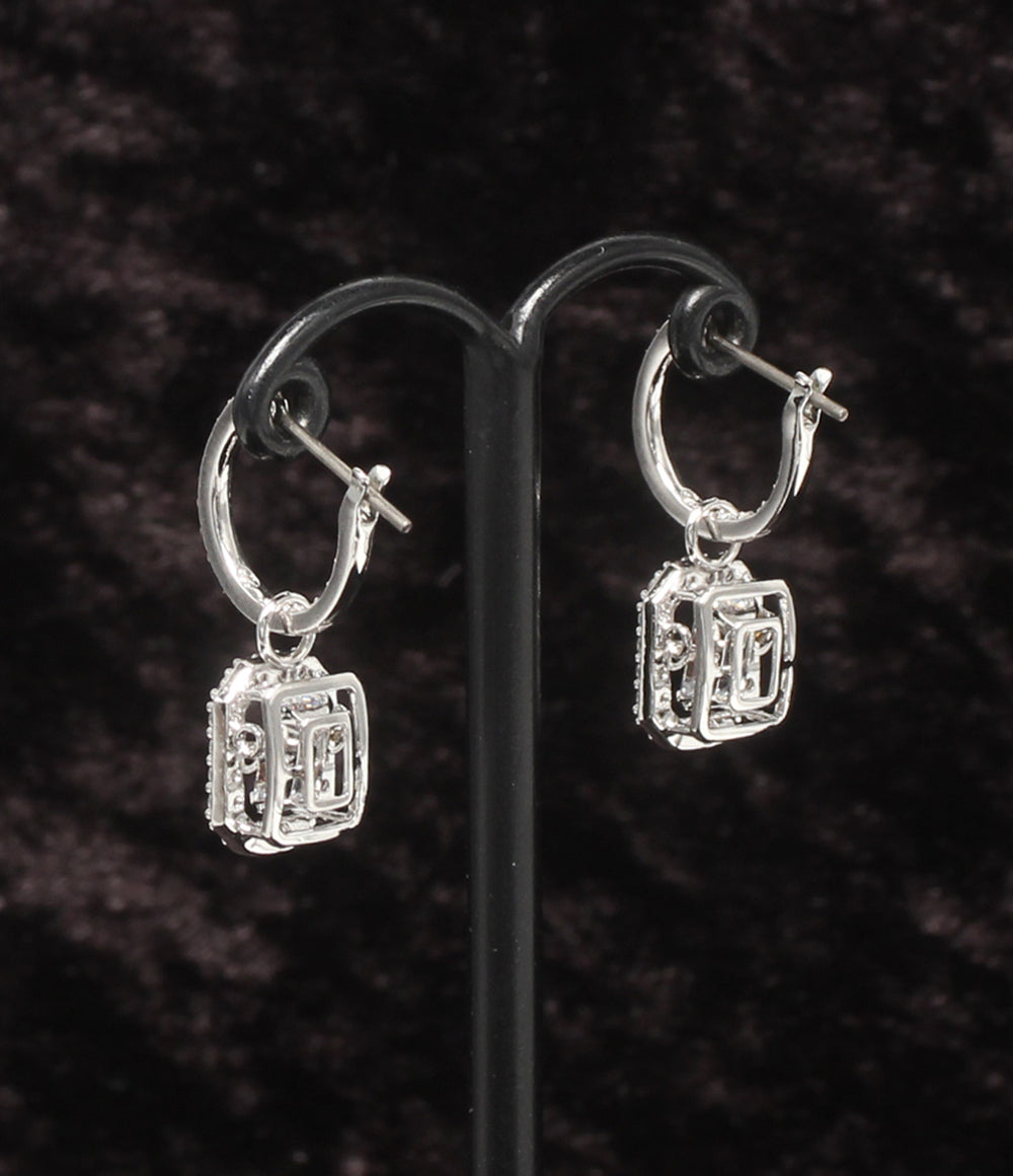 美品 SWAROVSKI ピアス レディース スワロフスキー