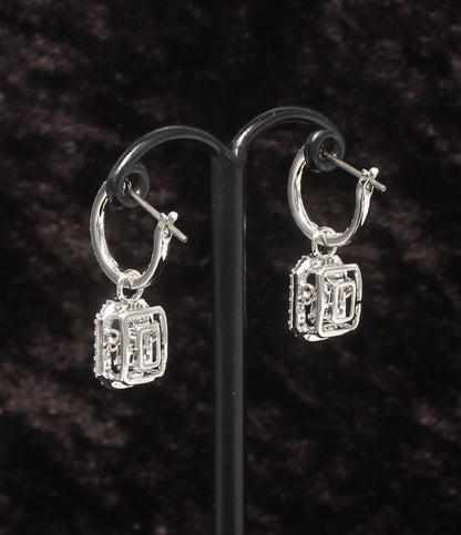 美品 SWAROVSKI ピアス レディース スワロフスキー