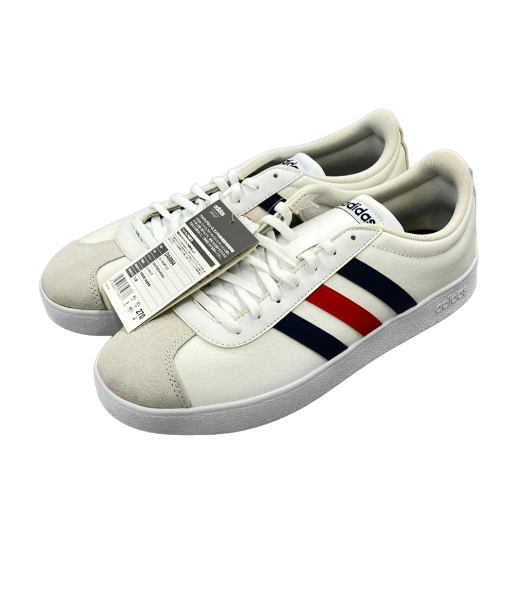 美品 adidas ローカットスニーカー VL COURT 2.0 DA9884 メンズ SIZE 27.0 (L) アディダス