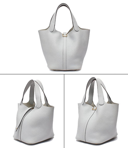 HERMES ハンドバッグ Y刻印 シルバー金具 トリヨンクレマンス ピコタンロックPM レディース エルメス