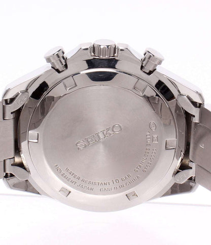 SEIKO 腕時計 クオーツ ブルー 8T63-00D0 メンズ セイコー