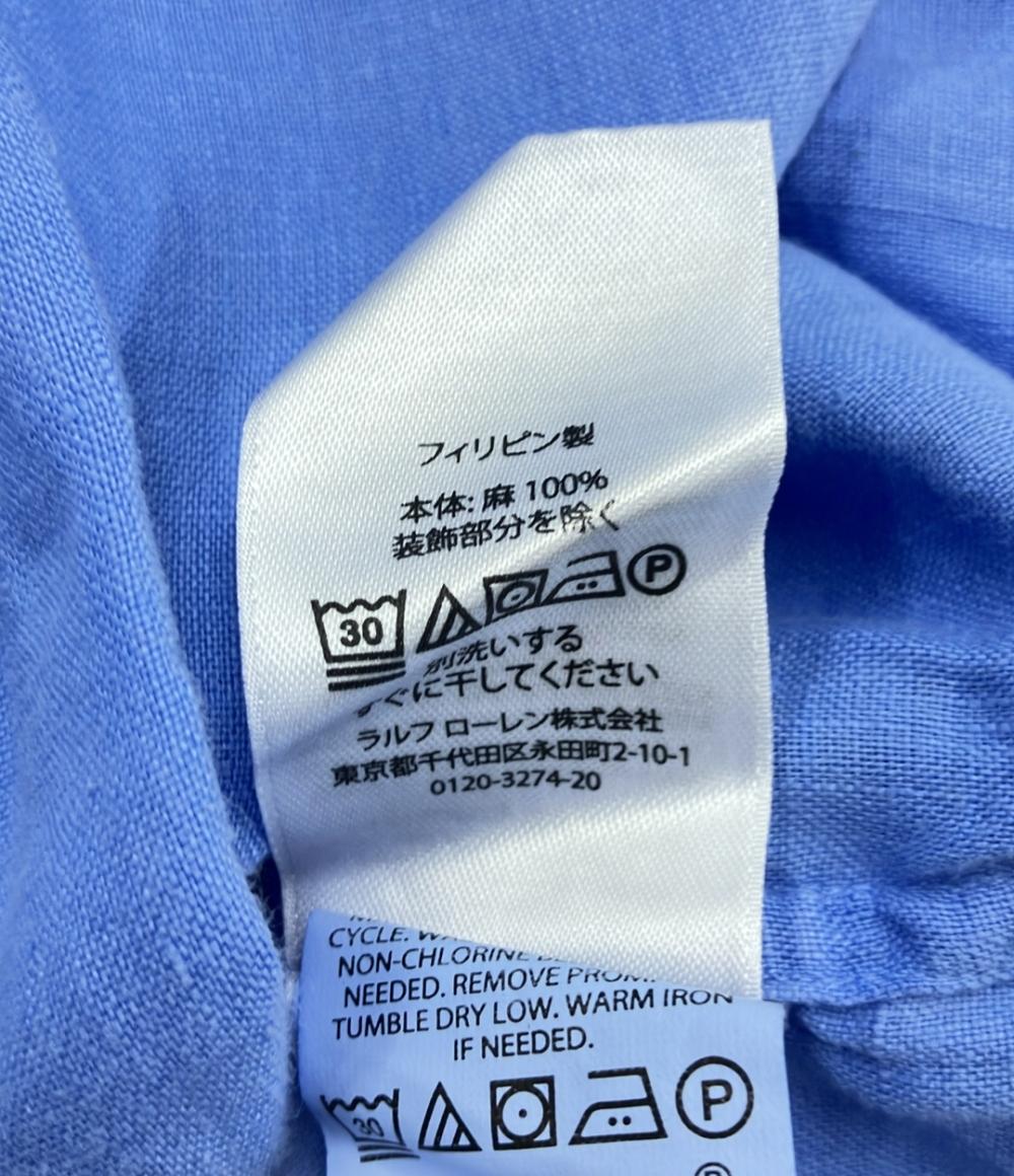 美品 ポロ・ラルフローレン リネンボタンダウン長袖シャツ メンズ SIZE SP (S) POLO RALPH LAUREN