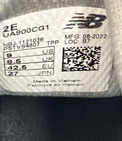 美品 NEW BALANCE ローカットスニーカー UA900 UA900CG1 メンズ SIZE 27.0 (L) ニューバランス