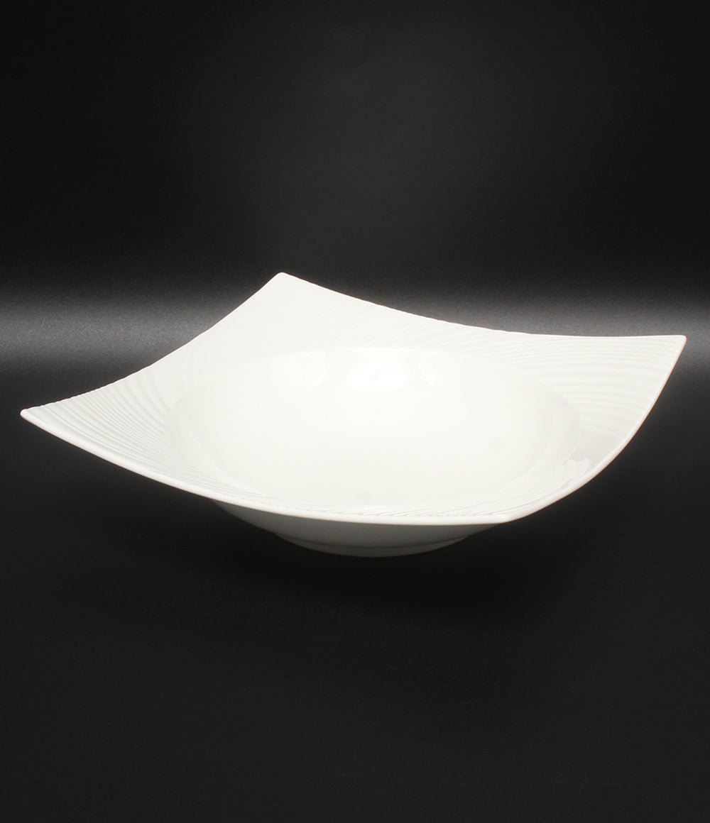 美品 WEDGWOOD スクエアボウル パスタプレート 皿 23cm エスリアル ETHEREAL ウエッジウッド