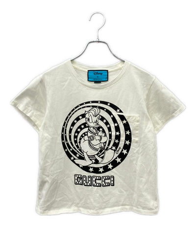 美品 GUCCI Disney 半袖Tシャツ ドナルドダック レディース SIZE XS グッチ ディズニー