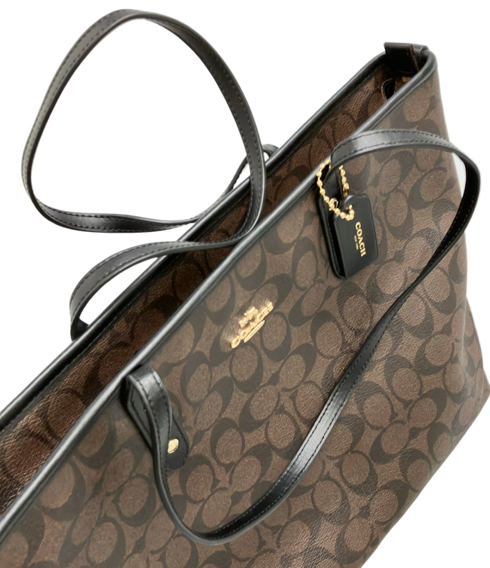 COACH トートバッグ ショルダーバッグ 肩掛け シグネチャー F58292 レディース コーチ