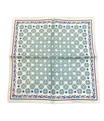 美品 Emilio Pucci ハンカチ スカーフ シルク100% レディース エミリオ・プッチ
