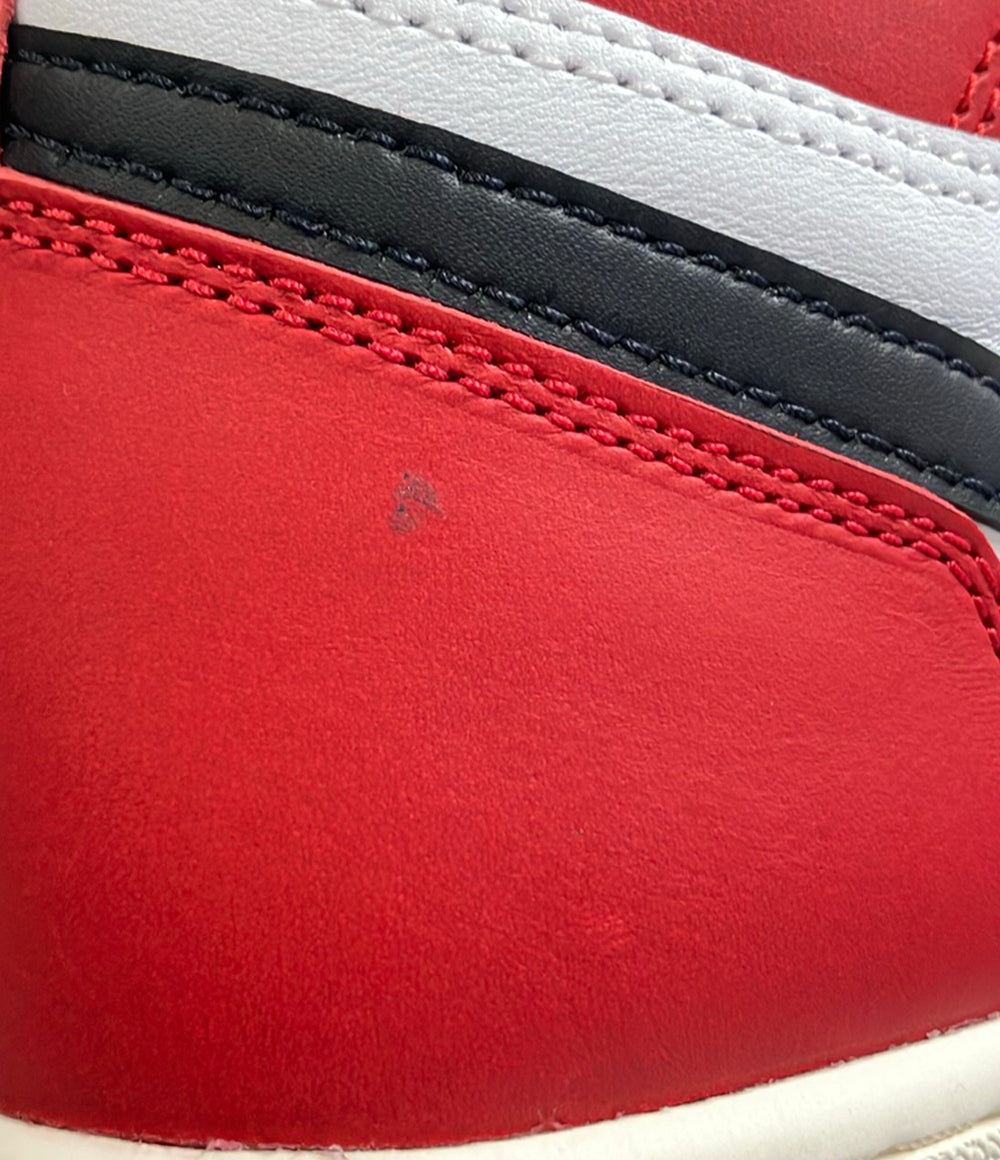 美品 NIKE ハイカットスニーカー エアジョーダン 1 レトロ HI OG DZ5485-106 メンズ SIZE 28.0 ナイキ