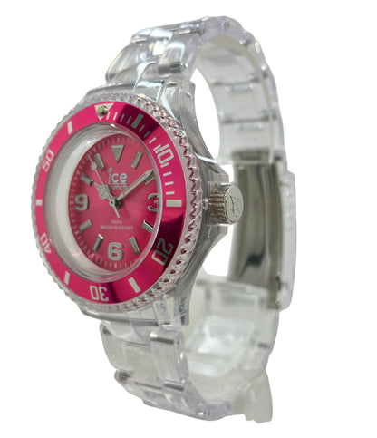 美品 ice watch 腕時計 クオーツ ピンク メンズ アイスウォッチ