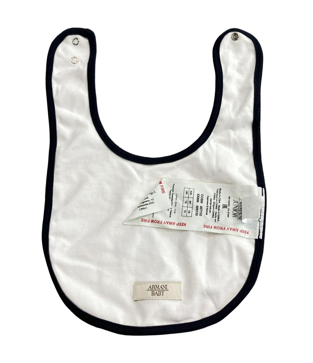 美品 アルマーニジュニア よだれかけ ベビー ARMANI Jr