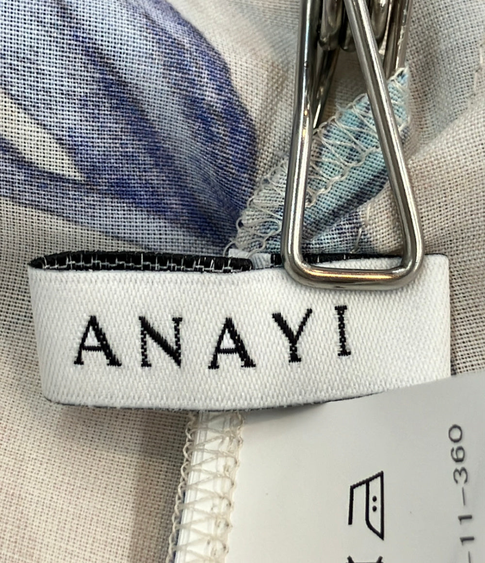 美品 ANAYI ノースリーブワンピース キャミソール付 レディース SIZE 36 (S) アナイ