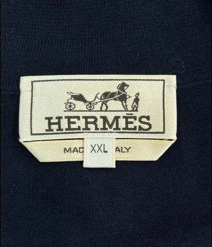HERMES 半袖シャツ ハーフジップ メンズ SIZE XXL エルメス