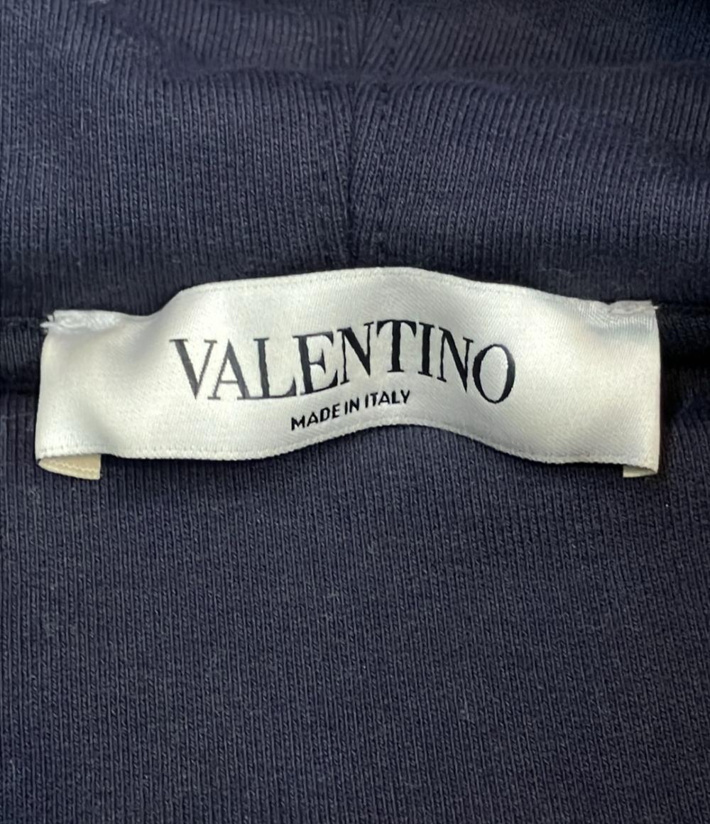 VALENTINO クロップパーカー ロゴ WB3MF12F6P0 レディース SIZE M ヴァレンティノ