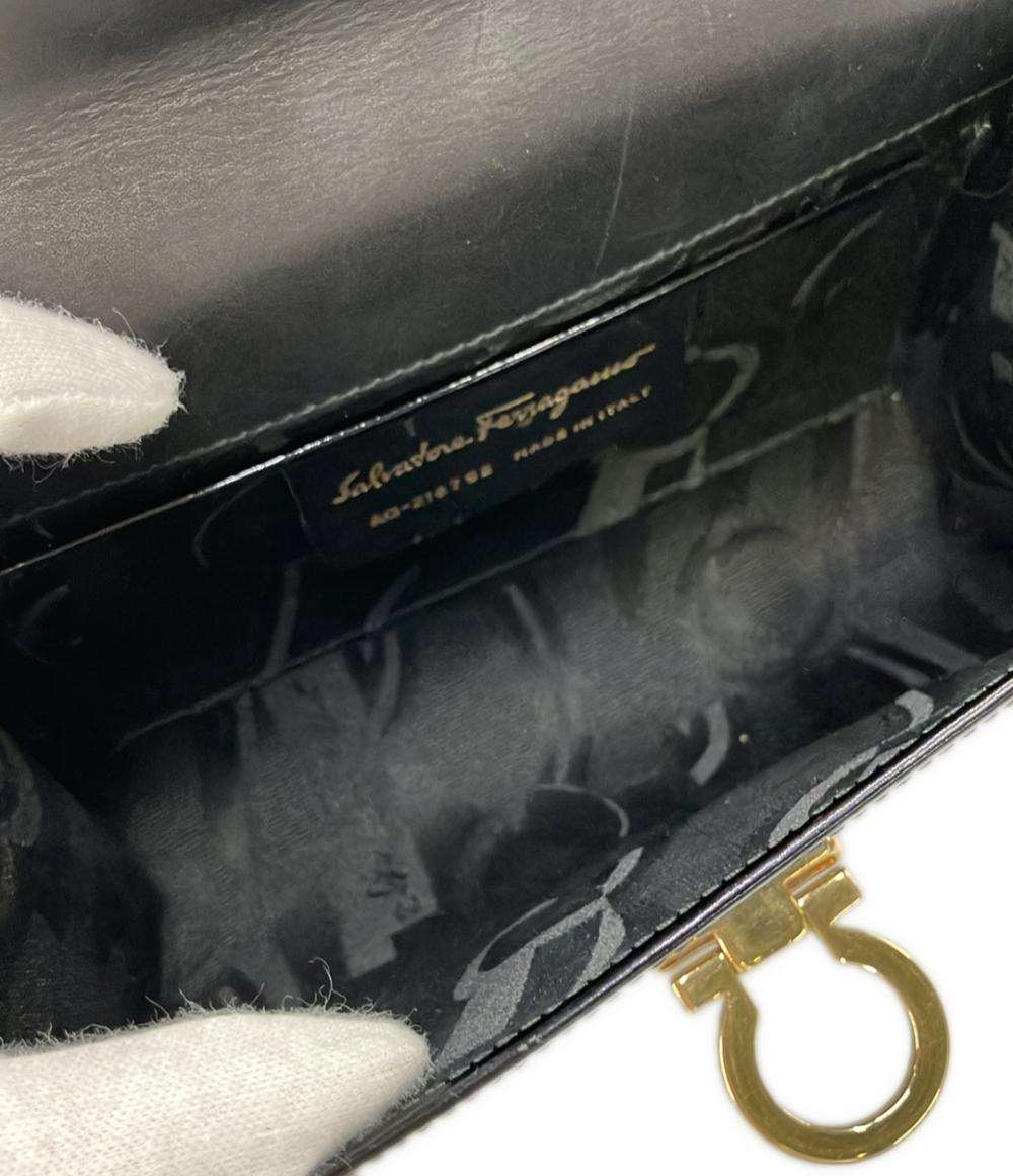 Salvatore Ferragamo 2WAY クラッチバッグ ショルダーバッグ 斜め掛け ガンチーニ レディース サルヴァトーレフェラガモ