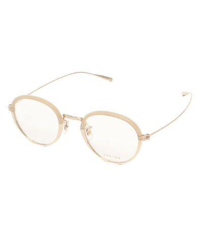 美品 EYEVAN 伊達メガネ アイウェア 46□23 チェリッシュ レディース アイヴァン