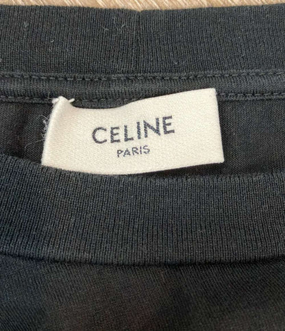 CELINE 半袖Ｔシャツ トリオンフ ロゴ ルーズ Tシャツ  コットンジャージー 2X568671Q メンズ SIZE M セリーヌ