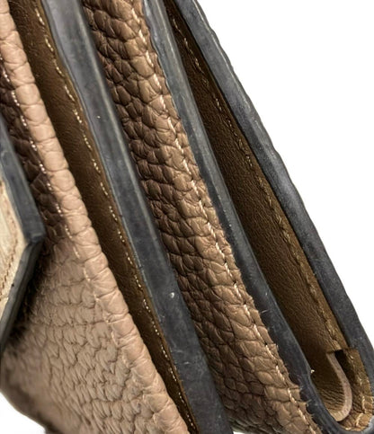 BONAVENTURA 三つ折り財布 スモールウォレット クロコ レディース ボナベンチュラ