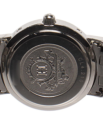 HERMES 腕時計 クオーツ ブラック CL4.210 レディース エルメス