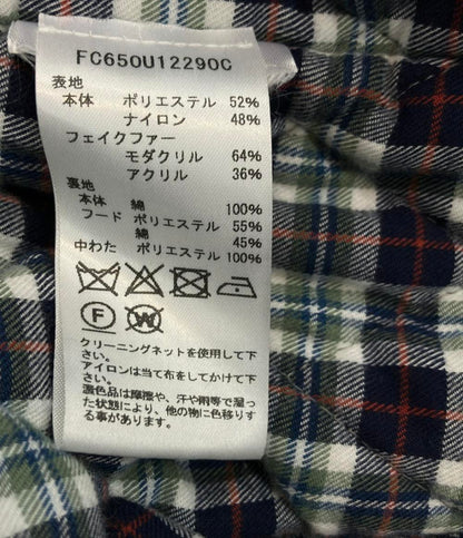 KENZO モッズコート フェイクファー フード付き ロングパーカー NIGO 22AW FC65OU1229OC メンズ SIZE S ケンゾー