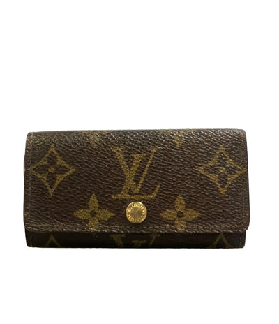 LOUIS VUITTON 4連キーケース ミュルティクレ4 モノグラム M62631 レディース メンズ ルイ・ヴィトン