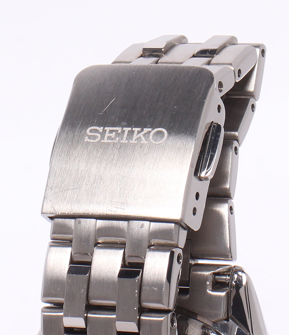 SEIKO 腕時計 ソーラー ブラック 7B24-0AV0 メンズ セイコー