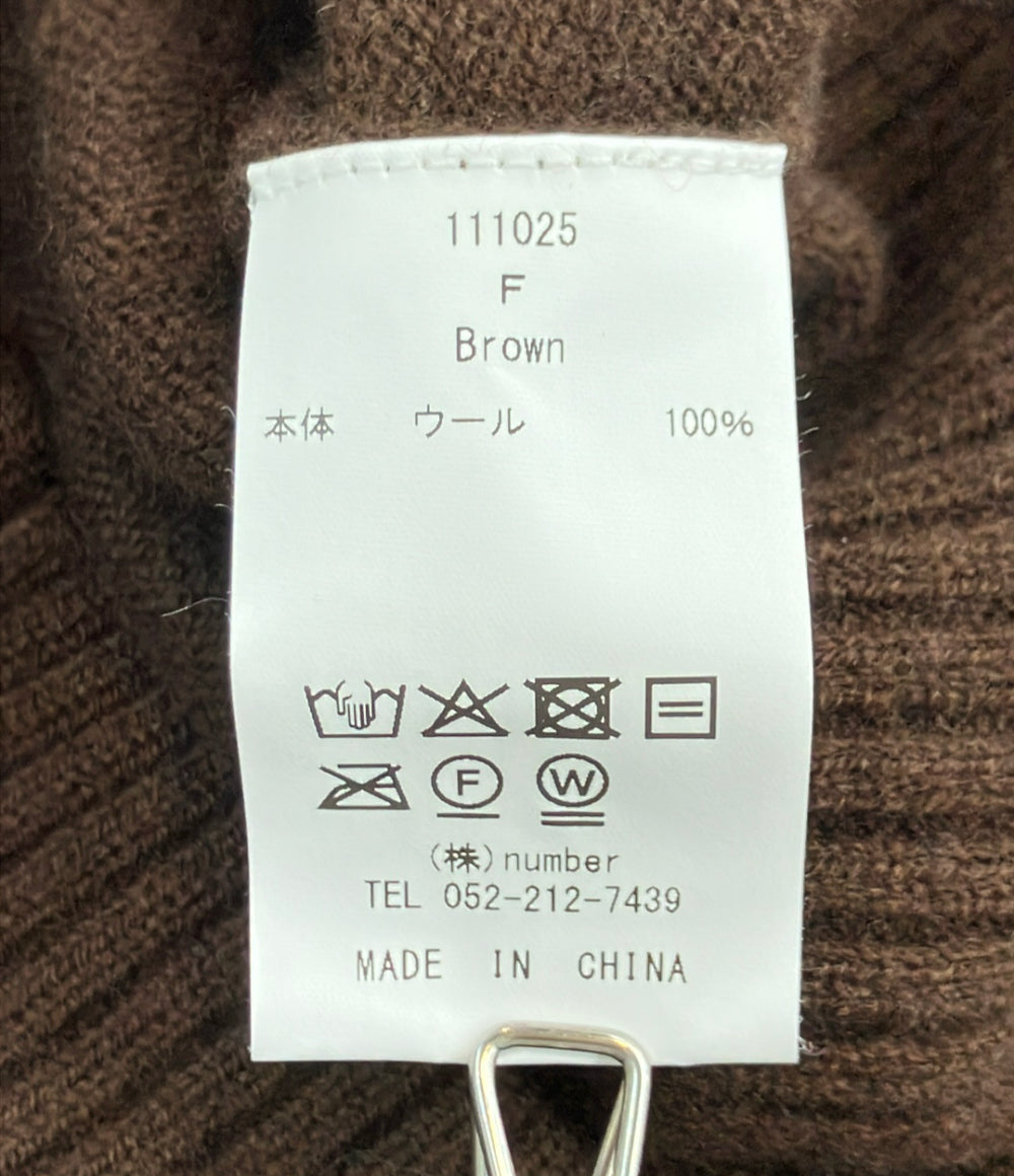 BLUELEA 長袖 ニット レディース SIZE F (M) ブルレア