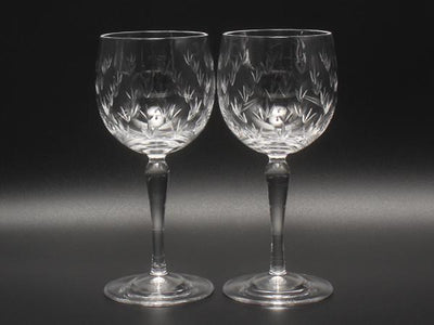 ティファニー ワイングラス 2点セット ペア フローレット TIFFANY&Co.