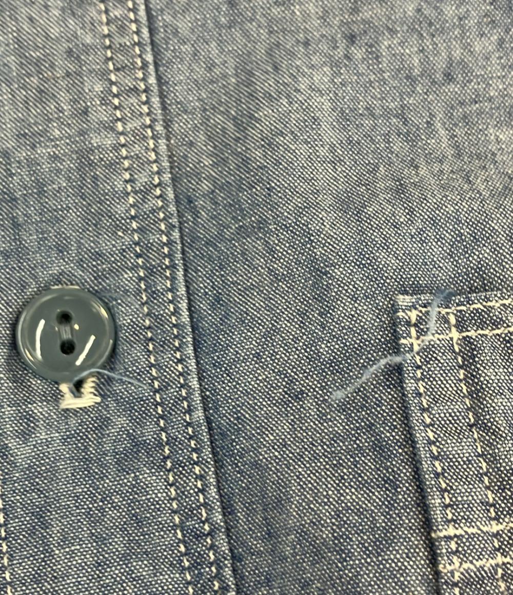 KAPITAL 長袖シャツ SMILE ワークシャツ EK-895 レディース SIZE M キャピタル