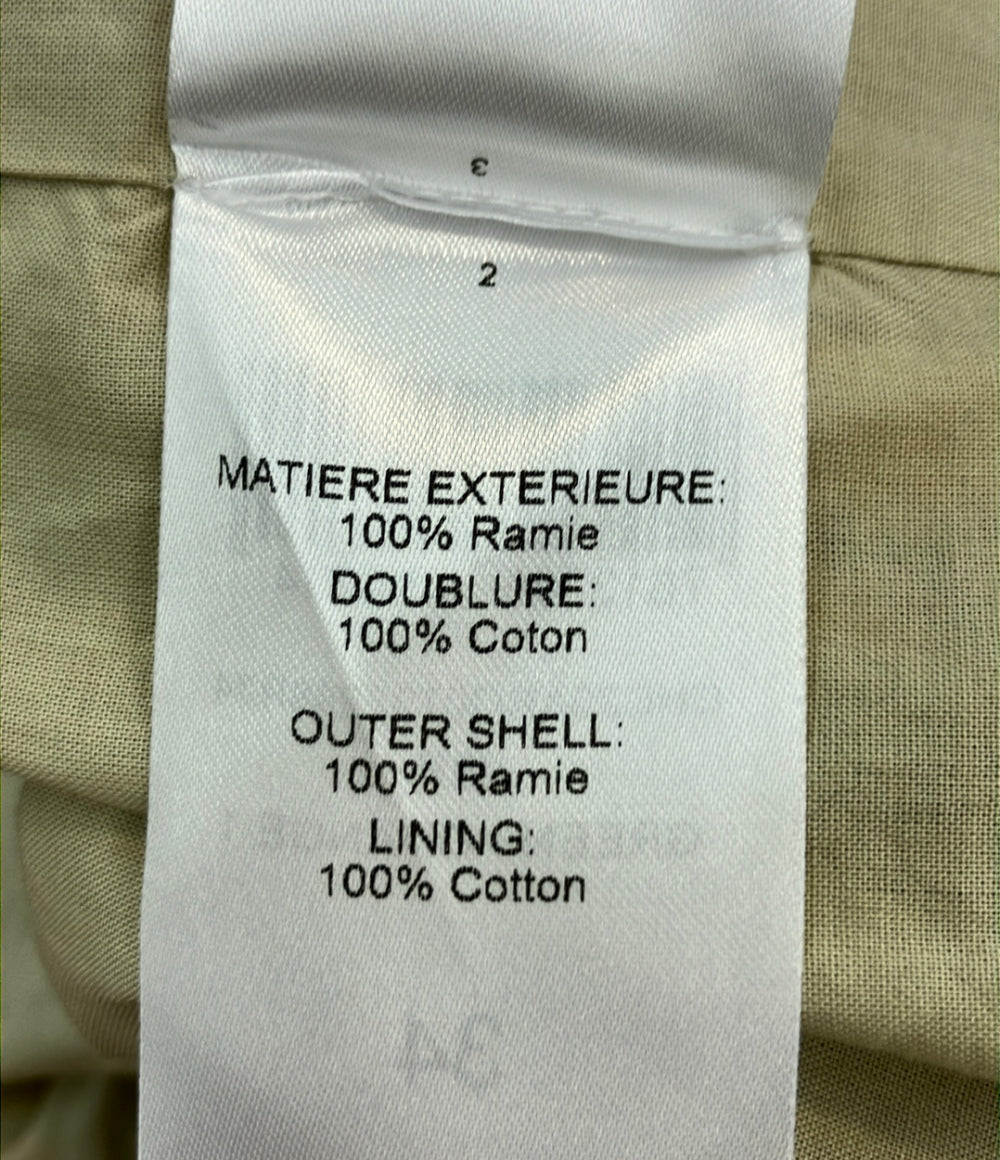 美品 Chloe フローラルプリント リネンワンピース レディース SIZE 34 (XS) クロエ