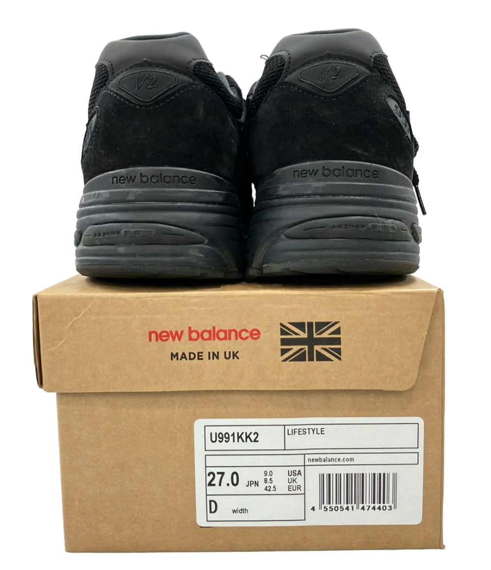 NEW BALANCE ローカットスニーカー Made in U.K. 991 v2 U991KK2 メンズ SIZE USA 9 ニューバランス
