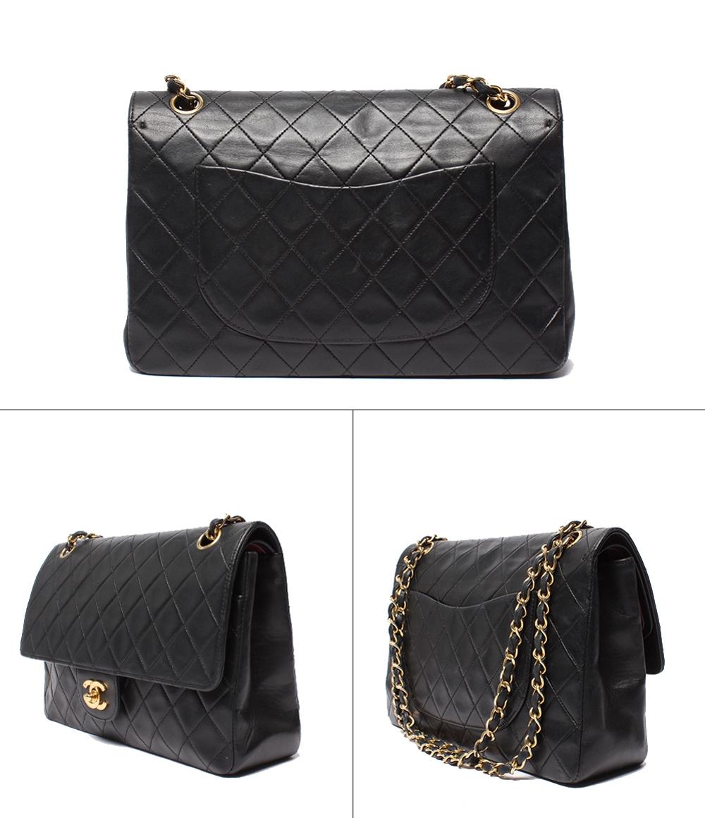 シャネル チェーンショルダーバッグ Wチェーン ダブルフラップ