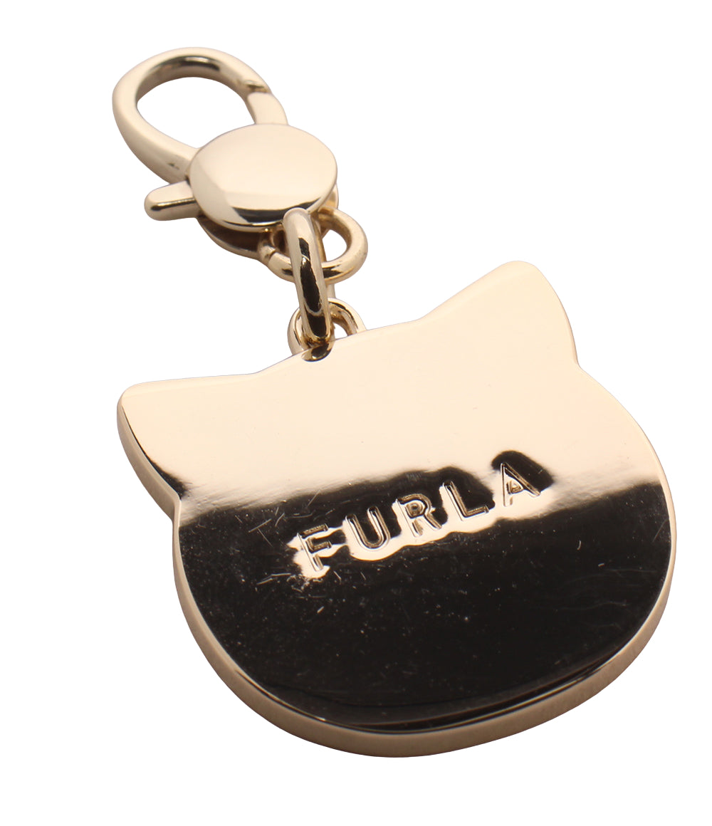 美品 Furla チャーム キーホルダー 猫モチーフ キャットモチーフ 2点セット レディース フルラ