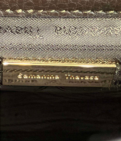 美品 Samantha Thavasa ハンドバッグ ショルダーバッグ 2WAY 斜め掛け レザー レディース サマンサタバサ