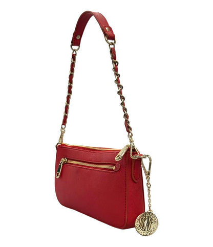 美品 DKNY DONNA KARAN NEW YORK ショルダーバッグ 2WAY 肩掛け 斜め掛け レザー レディース ダナキャランニューヨーク