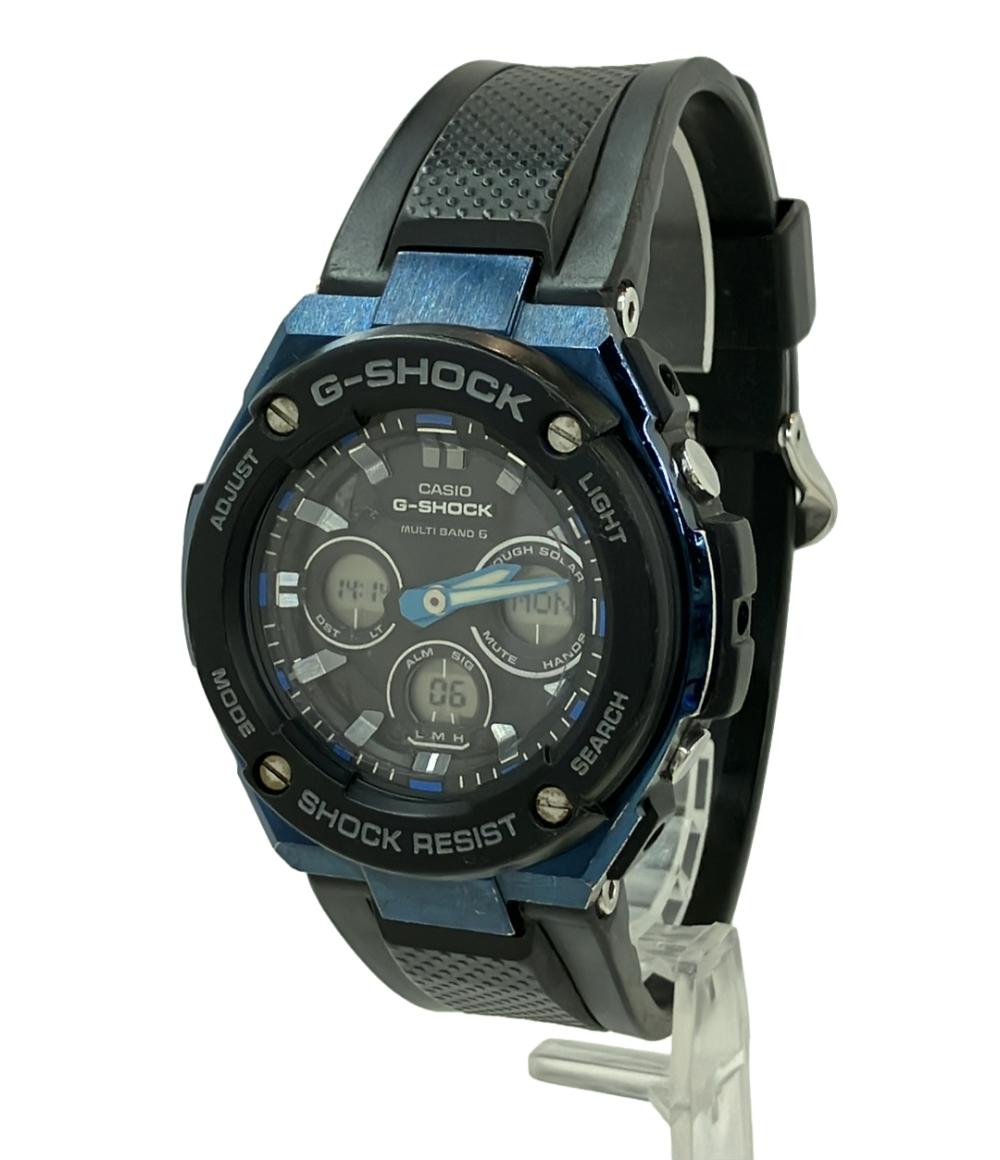 CASIO 腕時計 G-SHOCK ソーラー ブラック GST-W300G メンズ カシオ