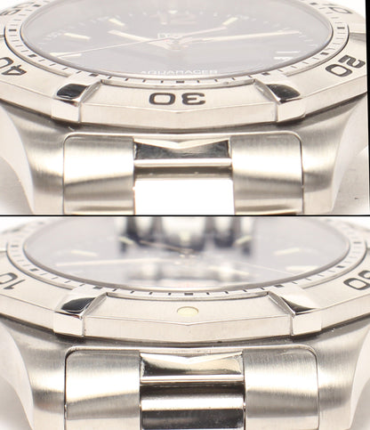 TAG HEUER 腕時計 アクアレーサー クオーツ ネイビー WAF1113 メンズ タグホイヤー