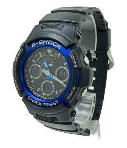 CASIO 腕時計 G-SHOCK クオーツ ブラック AW-591-2AJF メンズ カシオ