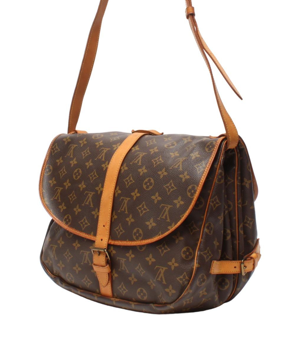 ルイ・ヴィトン ショルダーバッグ 斜め掛け ソミュール35 モノグラム M42254 レディース LOUIS VUITTON