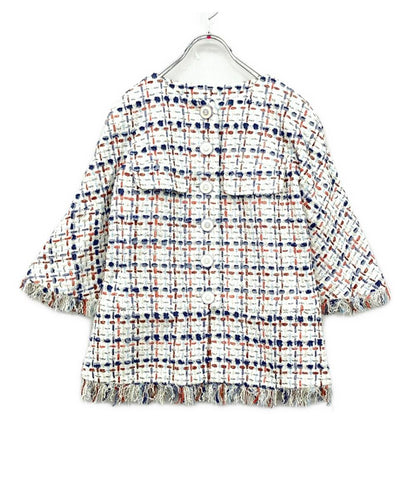 シャネル ノーカラーツイードジャケット P58330V44229 レディース SIZE 36 (S) CHANEL