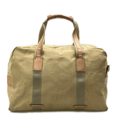 Pinky&Dianne 2way ボストンバッグ ショルダーバッグ 斜め掛け ロゴ レディース ピンキー＆ダイアン