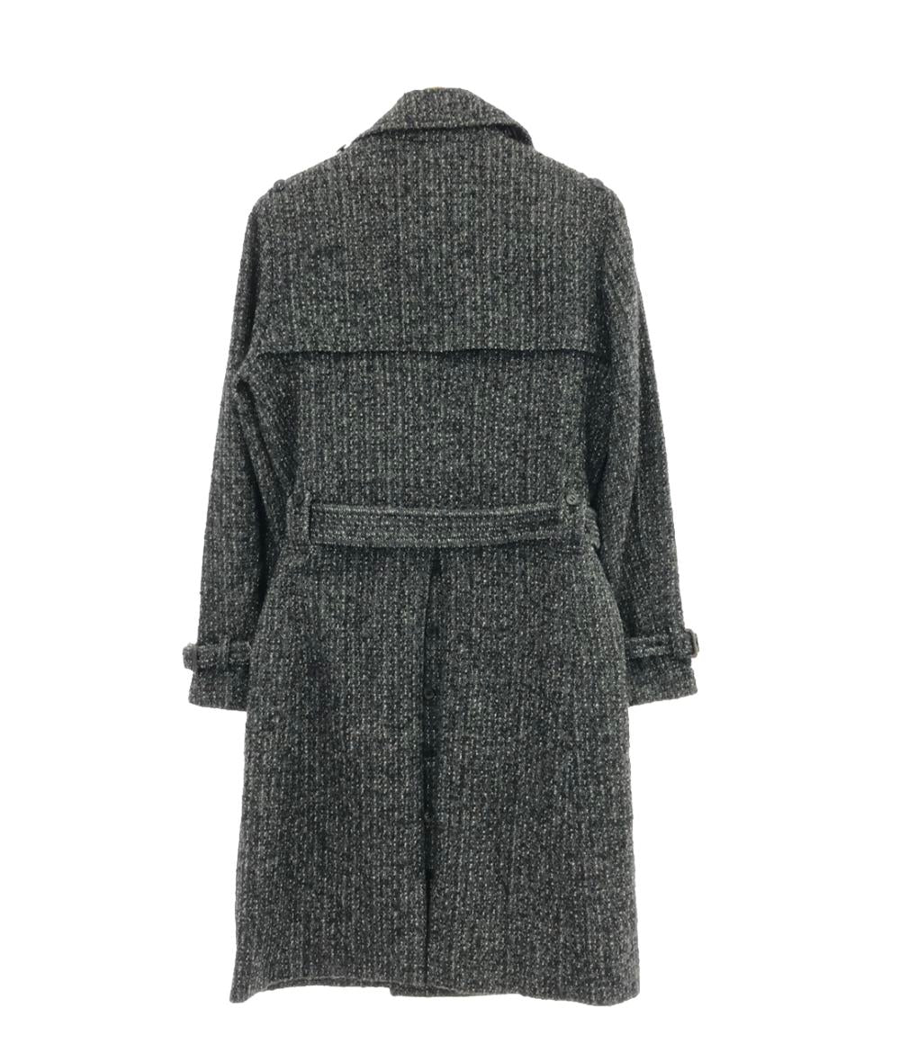 ジョンローレンスサリバン ツイードトレンチコート メンズ SIZE 38 (S