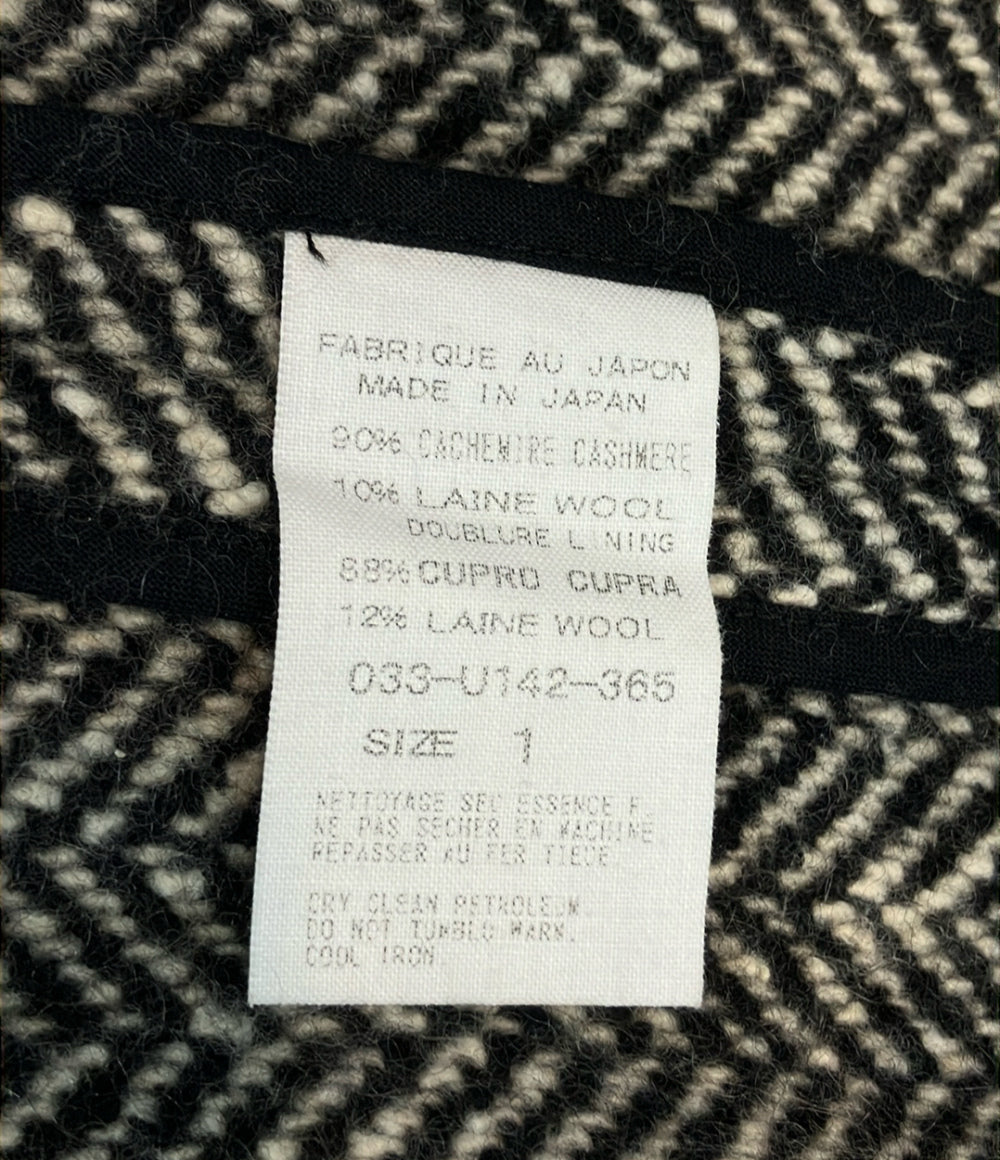 ARTS and SCIENCE チェスターコート ダブルブレスト ヘリンボーン 033-0142-365 レディース SIZE 1 (S) アーツアンドサイエンス