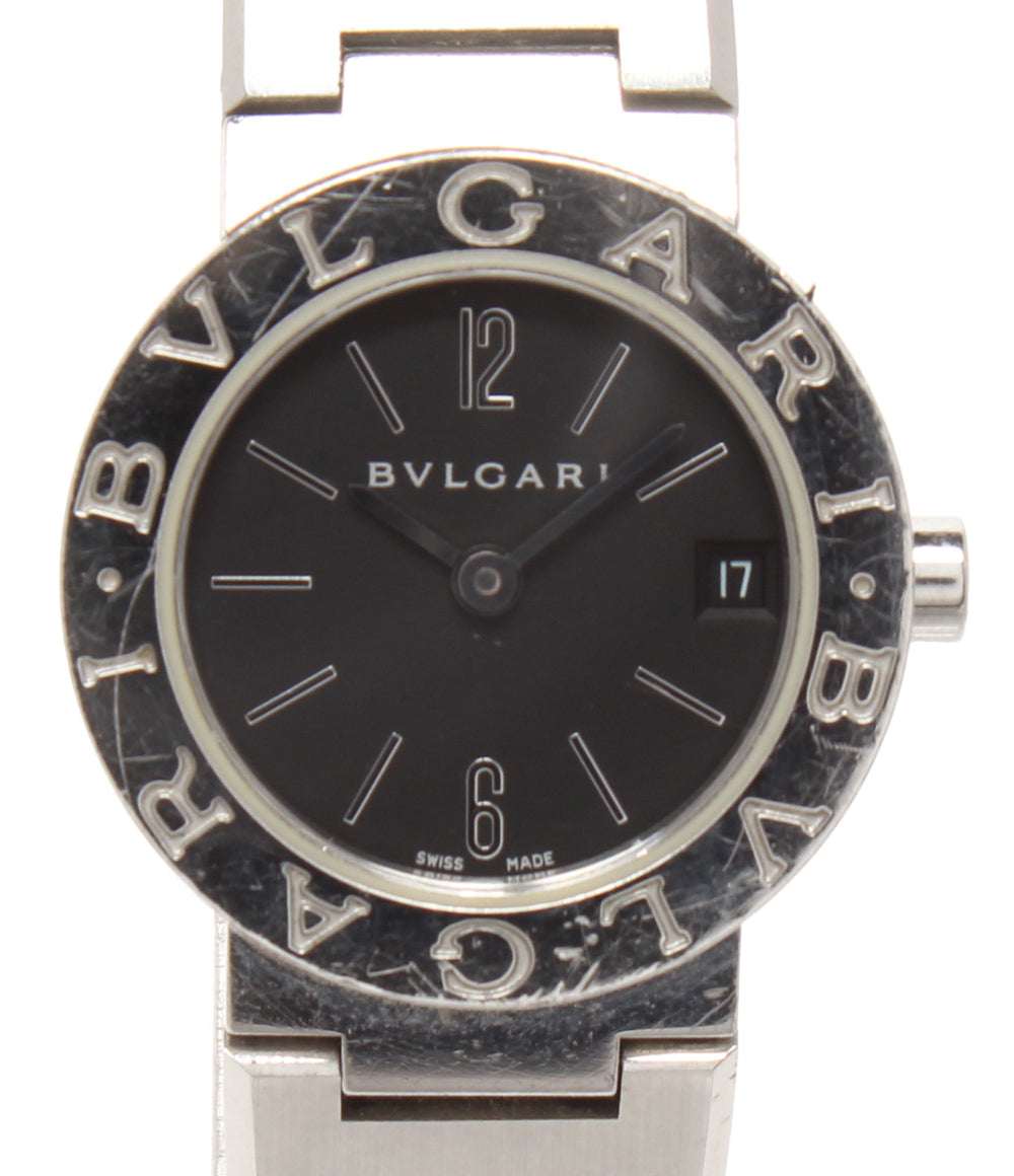 BVLGARI 腕時計 ブルガリ・ブルガリ クオーツ ブラック BB23SS レディース ブルガリ